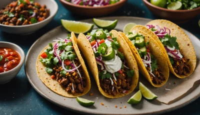 Taco mexicain vs tacos français : histoire et recette